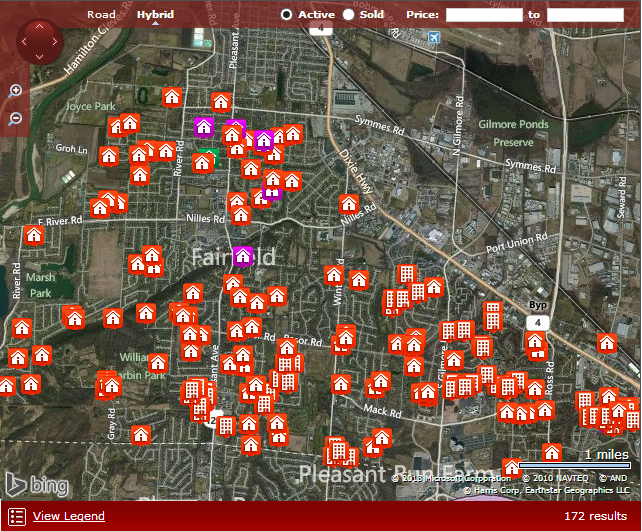 fairfield map