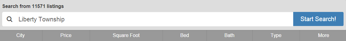 Liberty Twp Search Bar