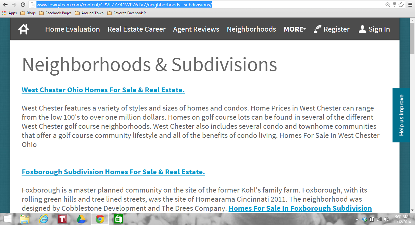 Search homes for sale by subdivision