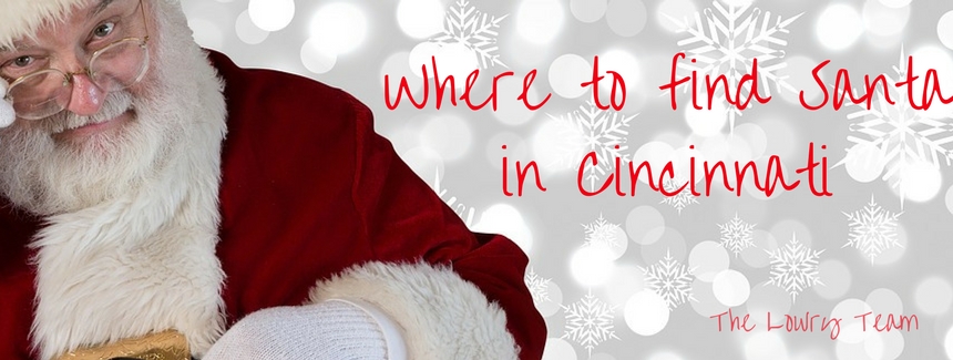 Where to find Santa in Cincinnati