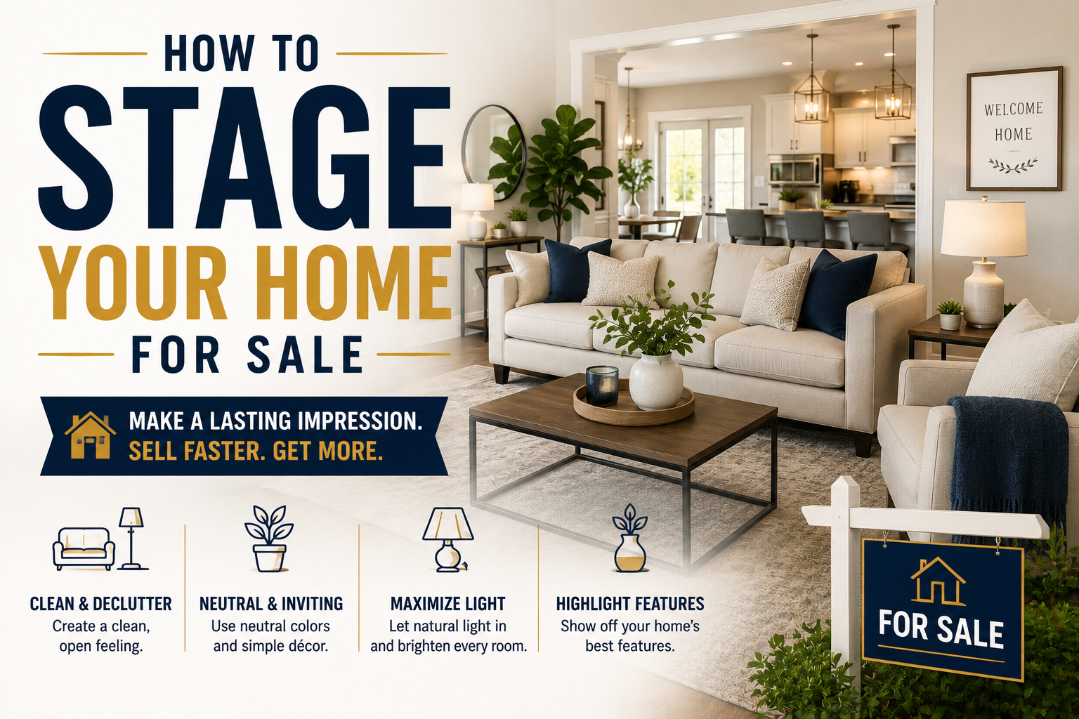 How To Stage Your Home For Sale